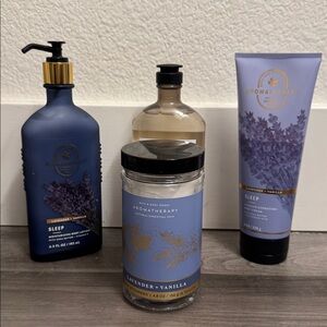 New 4 piece bundle Bath & Body Works Aromatherapy